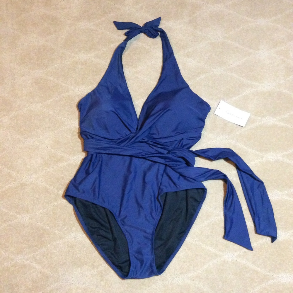 Meet Curve NWT V-Neck Halter One Piece, 3XL